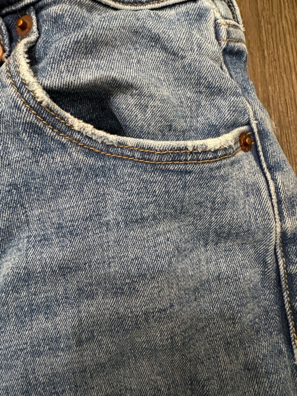 Abercrombie & Fitch Ultra High Rise Ankle Straight Jeans Size 28 - Picture 5 of 7